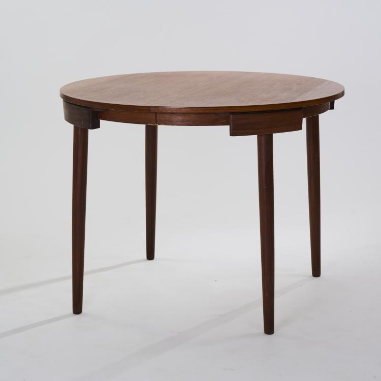 Bild 4 zu Objekt, Table with four chairs, 1962, Hans Olsen, Frem R&oslash;jle M&oslash;belfabrik, 167B 506
