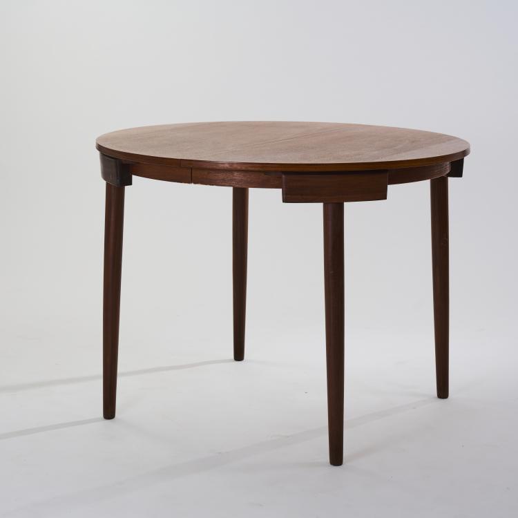 Bild 5 zu Objekt, Table with four chairs, 1962, Hans Olsen, Frem R&oslash;jle M&oslash;belfabrik, 167B 506