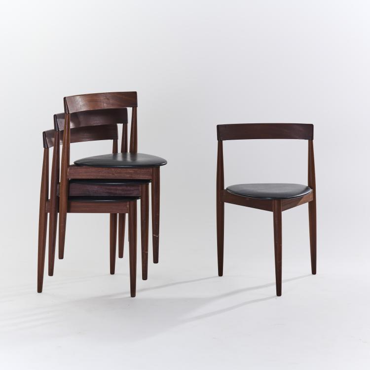 Bild 9 zu Objekt, Table with four chairs, 1962, Hans Olsen, Frem R&oslash;jle M&oslash;belfabrik, 167B 506