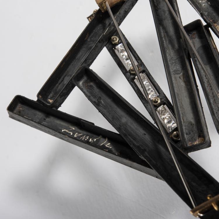 Bild 1 zu Objekt, Brosche und Ohrschmuck 'Luci e ombre', 2010/2011, Annamaria Zanella, 166C 522