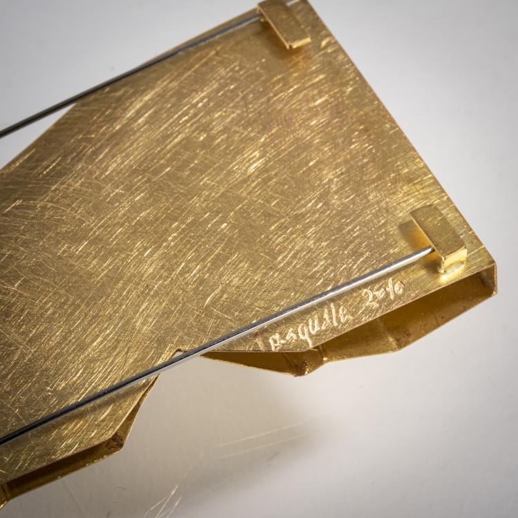 Bild 2 zu Objekt, Brosche 'Doppio Scala', 2010, Renzo Pasquale, 166C 517