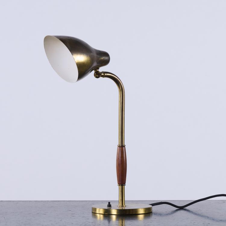 Bild 1 zu Objekt, Table lamp, c. 1948, Vilhelm Lauritzen, Poulsen, Louis, Kopenhagen, 166A 122