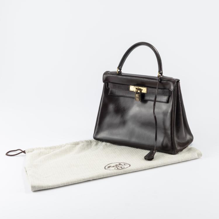 Bild 3 zu Objekt, Handtasche 'Kelly Bag 28', 1955/56, Herm&egrave;s, Paris, 166D 566