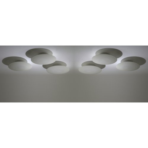 Six 'Eklipta' wall lights, 1959