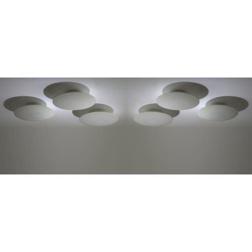 Six 'Eklipta' wall lights, 1959