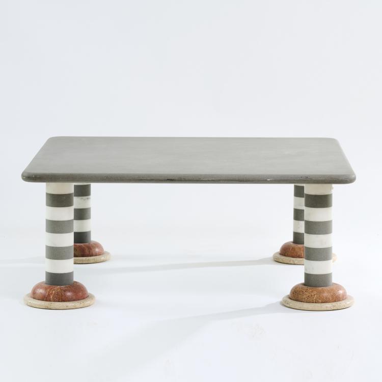 Hauptbild zu Objekt, 'Calcutta' coffee table, around 1982, Michele De Lucchi, Up & Up, Massa, 166A 167