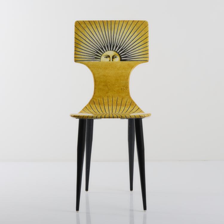 Bild 2 zu Objekt, 'Sole' chair, 1950s, Piero Fornasetti, Fornasetti, Mailand, 166A 95