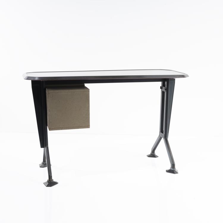 Bild 2 zu Objekt, 'Arco' typewriter table, 1963, Studio B.B.P.R.,Gian Luigi Banfi,Ludovico Barbiano di Belgiojoso,Enrico Peressutti,Ernesto Nathan Rogers, Olivetti, Ivrea, 167A 170