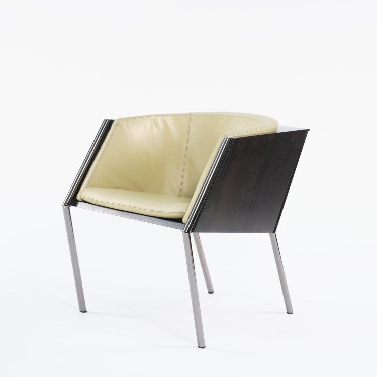 Hauptbild zu Objekt, Armchair 'SM1', 1989,  Ginbande,Achim Heine,Uwe Fischer, Sawaya & Moroni, Mailand, 166A 171