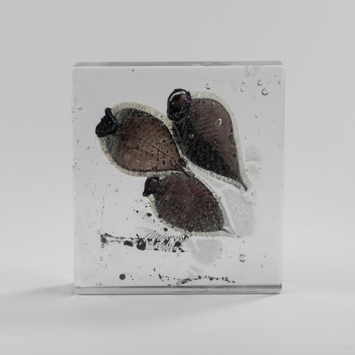 'Fossil' glass object, 2000