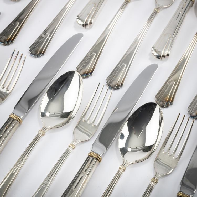 Bild 1 zu Objekt, Men&uuml;besteck 'La Maison Louis Cartier', Cartier, Paris, 166D 613