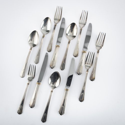'La Maison Louis Cartier' serving cutlery
