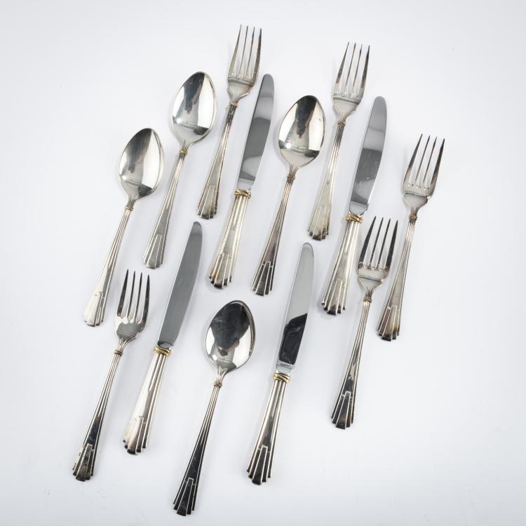 Hauptbild zu Objekt, Vorspeisenbesteck 'La Maison Louis Cartier', Cartier, Paris, 166D 615