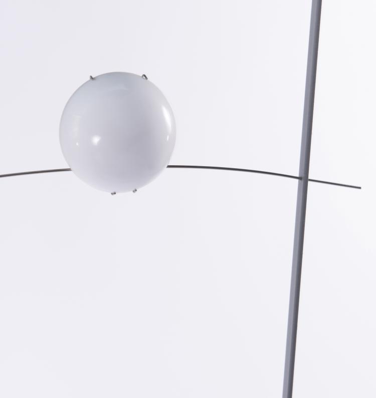 Bild 1 zu Objekt, 2 'Ilios' floorlamps, 1983, Ingo Maurer, Design M, Maurer, Ingo, M&uuml;nchen, 166A 157