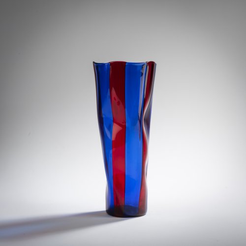 Vase 'A fasce verticale', um 1950