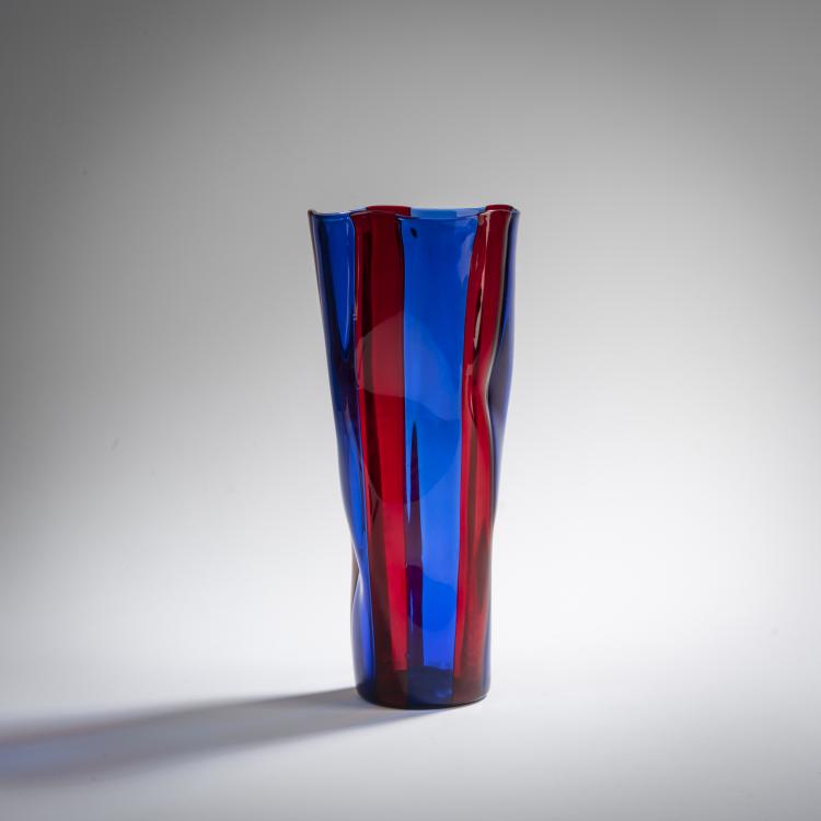 Bild 2 zu Objekt, 'A fasce verticale' vase, c. 1950, Fulvio Bianconi, Venini & C., Murano, 167C 654