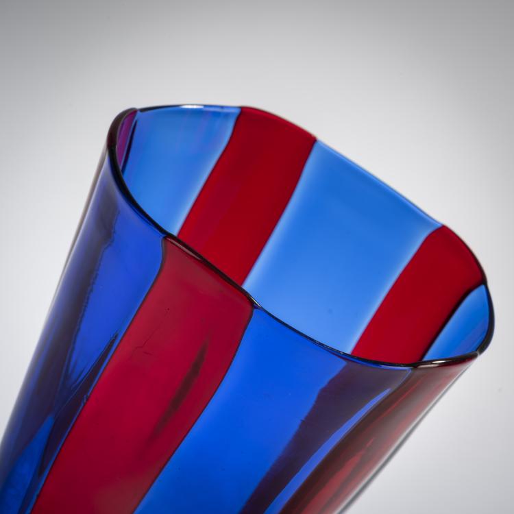 Bild 3 zu Objekt, 'A fasce verticale' vase, c. 1950, Fulvio Bianconi, Venini & C., Murano, 167C 654