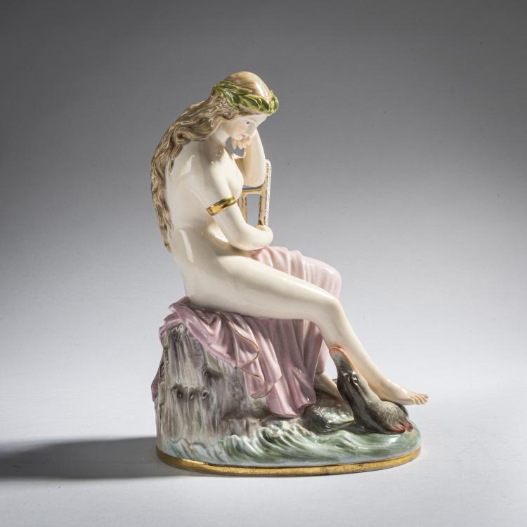 Hauptbild zu Objekt, 'Loreley', 1882-85, Ludwig Schwanthaler, Meissen, Porzellanmanufaktur, 168B 480