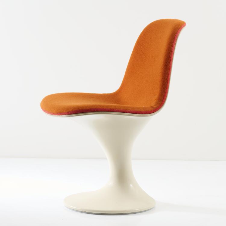 Hauptbild zu Objekt, Stuhl 'Orbit', um 1966, Vitra Design, Weil am Rhein, 167B 544