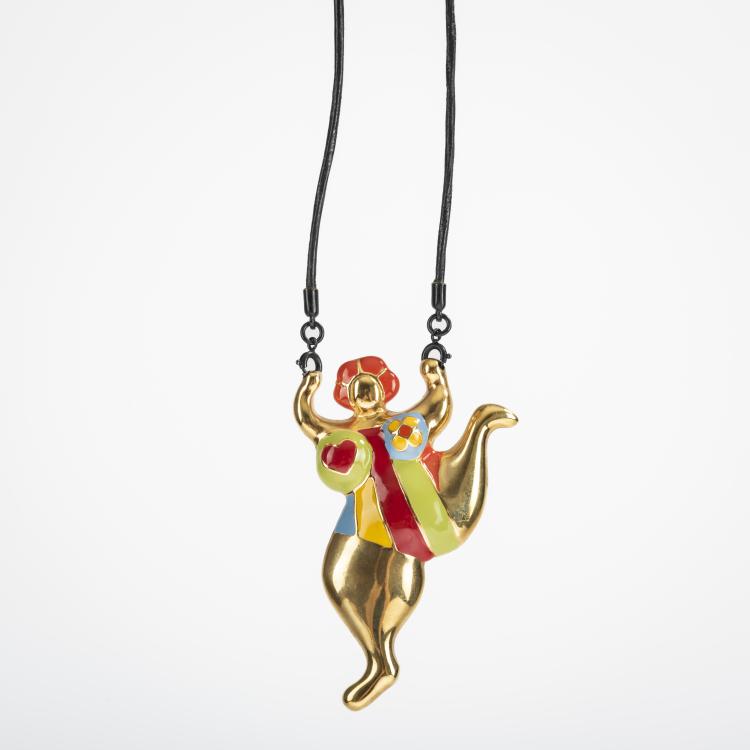 Hauptbild zu Objekt, Halskette mit Anh&auml;nger 'Nana', 1999, Niki de Saint Phalle, Flammarion, 169D 879