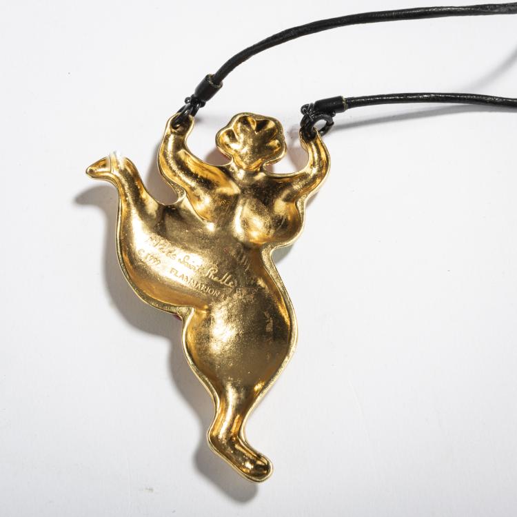 Bild 1 zu Objekt, Halskette mit Anh&auml;nger 'Nana', 1999, Niki de Saint Phalle, Flammarion, 169D 879