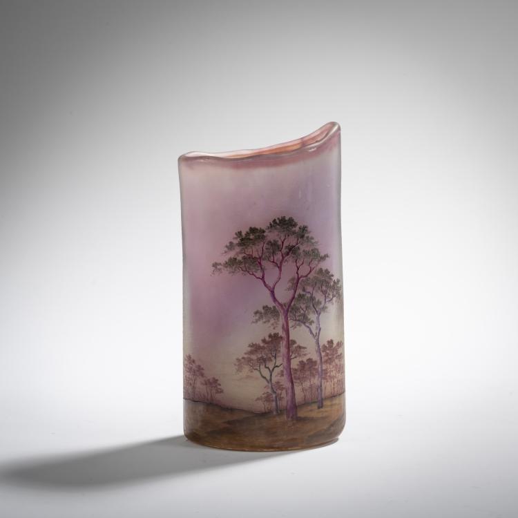 Bild 3 zu Objekt, Vase 'Paysage mauve', 1907, Daum Fr&egrave;res, Nancy, 168A 61
