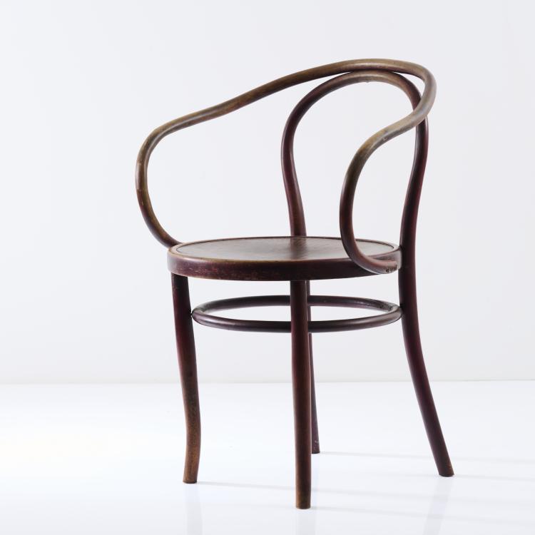 Bild 2 zu Objekt, Armlehnsessel '712' oder 'Corbusier Sessel', um 1902, Kohn, J. & J, Wien, 167B 328