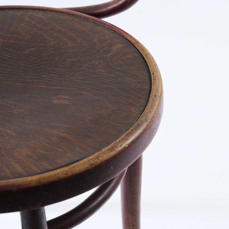 Bild 8 zu Objekt, Armlehnsessel '712' oder 'Corbusier Sessel', um 1902, Kohn, J. & J, Wien, 167B 328