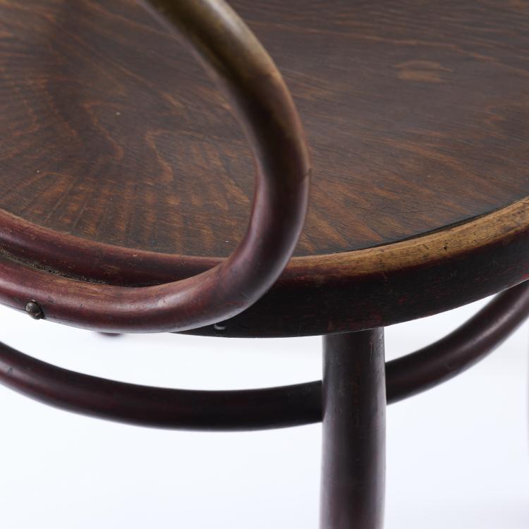 Bild 9 zu Objekt, Armlehnsessel '712' oder 'Corbusier Sessel', um 1902, Kohn, J. & J, Wien, 167B 328