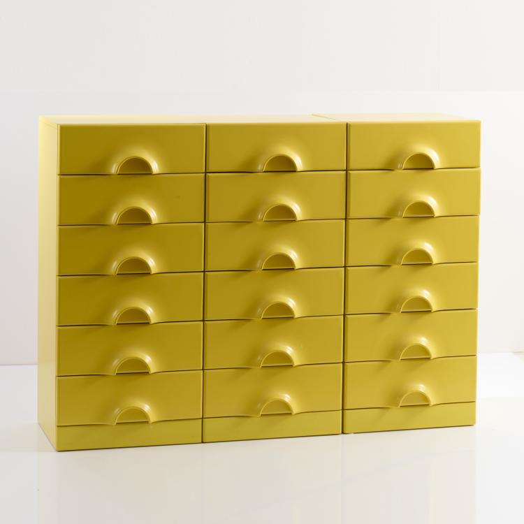 Bild 2 zu Objekt, Three chests of drawers, 1970s, Sch&ouml;nbuch, Bad K&ouml;nigshofen, 167B 552
