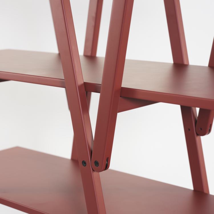 Bild 3 zu Objekt, 'Nuvola Rossa' folding shelf, 1977, Vico Magistretti, Cassina, Mailand, 167A 278