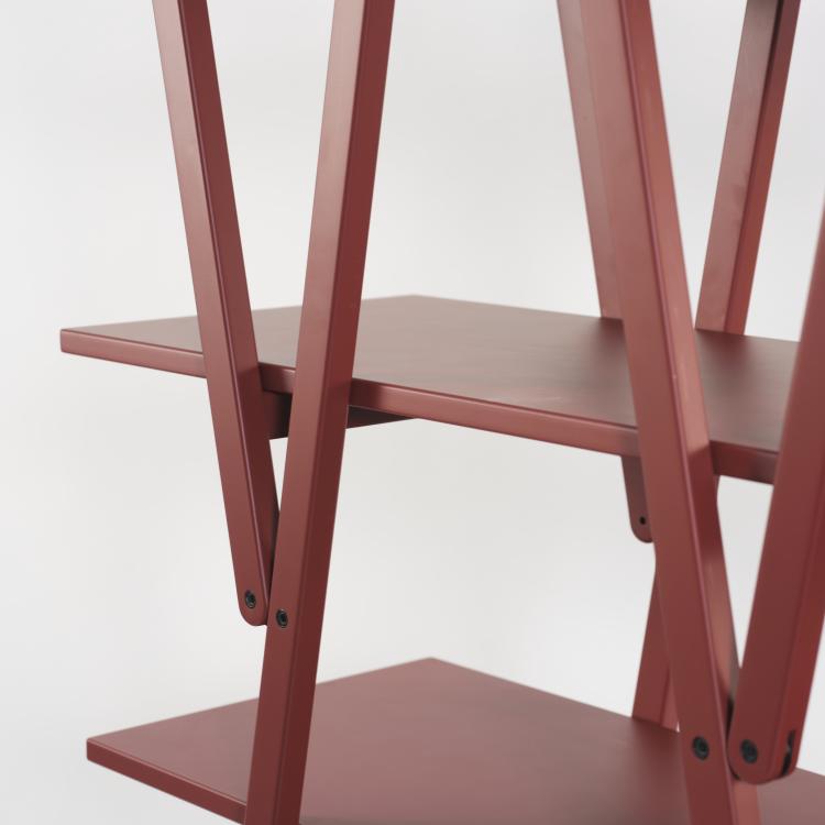 Bild 5 zu Objekt, 'Nuvola Rossa' folding shelf, 1977, Vico Magistretti, Cassina, Mailand, 167A 278