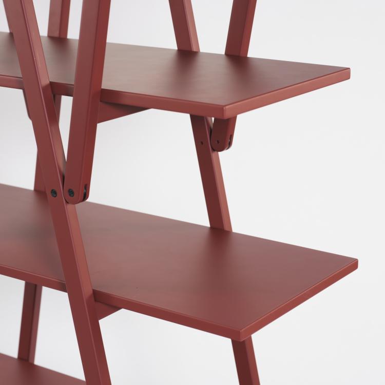 Bild 6 zu Objekt, 'Nuvola Rossa' folding shelf, 1977, Vico Magistretti, Cassina, Mailand, 167A 278