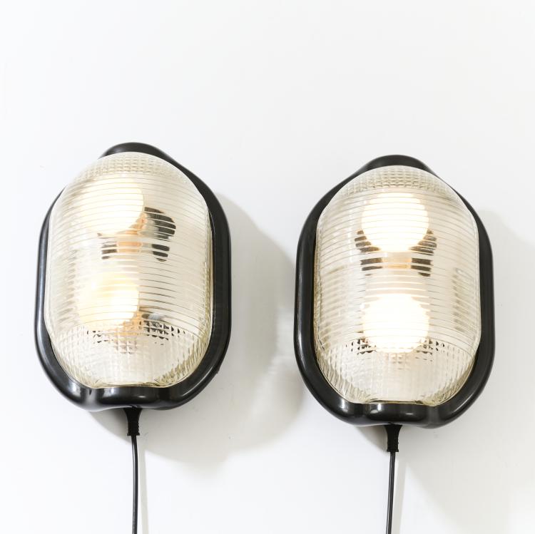 Hauptbild zu Objekt, Two 'Noce' floor lamps, 1972, Achille Castiglioni, Flos, Brescia, 169C 710