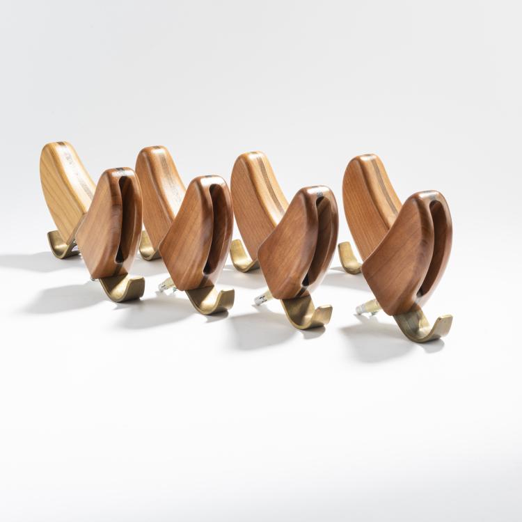 Bild 1 zu Objekt, Acht Kleiderhaken, 1968, Carlo Scarpa, Montebello, Italien, 167A 108