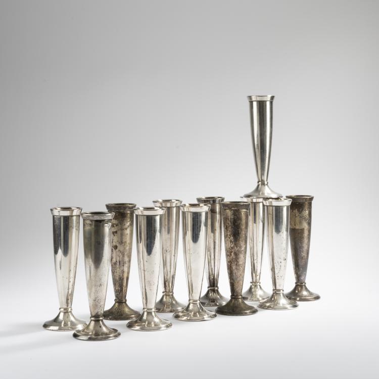 Bild 1 zu Objekt, Zw&ouml;lf Vasen, um 1936, Gio Ponti, Krupp, Arthur, Mailand, 167A 109