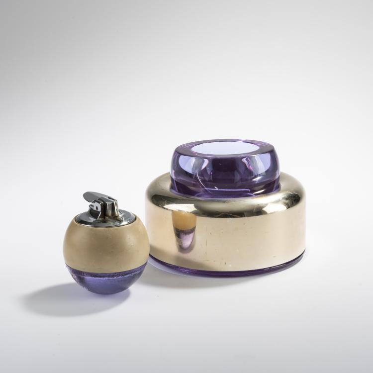 Hauptbild zu Objekt, 'Biglia' ashtray with lighter, 1968, Joe Colombo, di Cambio, Arnolfo, Colle Val d'Elsa, Siena, 167A 103