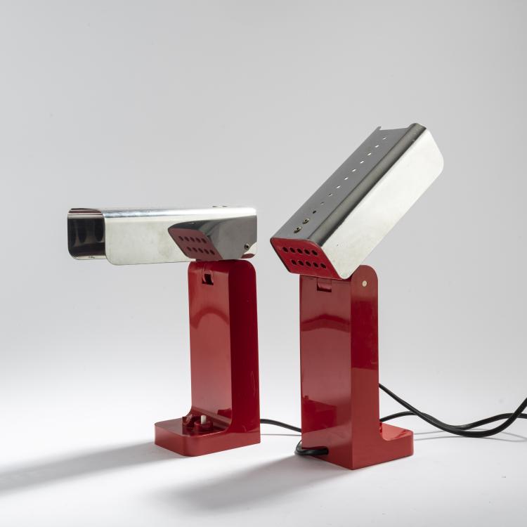 Hauptbild zu Objekt, Two 'Vademecum' table lights, 1968, Joe Colombo, Kartell, Noviglio, 167A 227