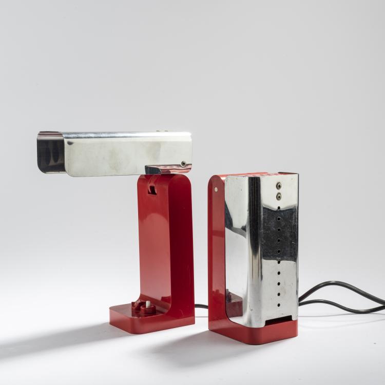 Bild 1 zu Objekt, Two 'Vademecum' table lights, 1968, Joe Colombo, Kartell, Noviglio, 167A 227