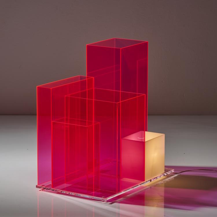 Hauptbild zu Objekt, 'C2' light object, 1969, Rossi Molinari, Cidue, Atripalda; TOTEM, Italien, 167A 249