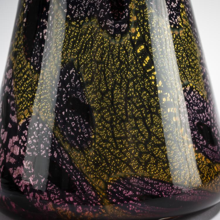 Bild 3 zu Objekt, Vase 'A reazione policrome' (A perle, Leopardo), um 1950, Giulio Radi, A.Ve.M., Murano, 167C 796