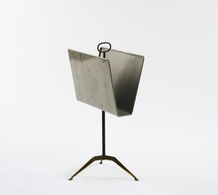 Hauptbild zu Objekt, Zeitungsst&auml;nder 'Gravure', 1960er Jahre, Piero Fornasetti, Fornasetti, Mailand, 167A 128