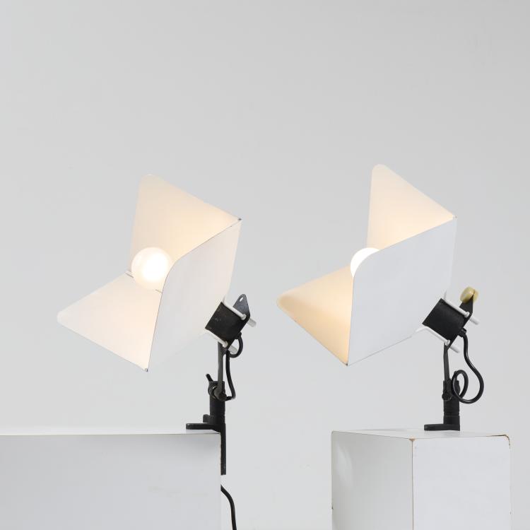 Bild 2 zu Objekt, 'Triedro' clip-on light, 1971, Joe Colombo, Stilnovo, Mailand, 167A 256
