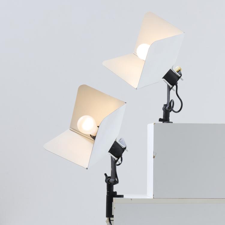 Bild 3 zu Objekt, 'Triedro' clip-on light, 1971, Joe Colombo, Stilnovo, Mailand, 167A 256