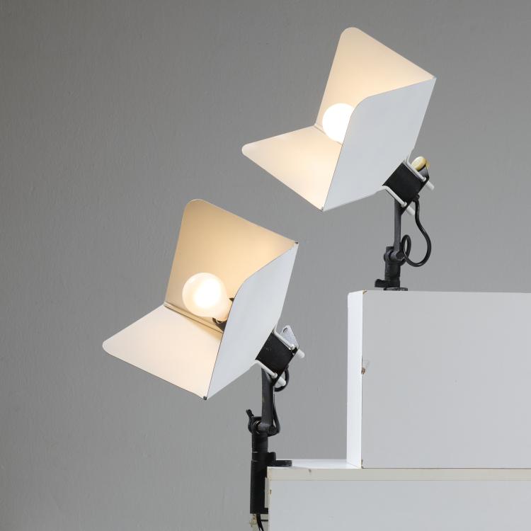 Bild 5 zu Objekt, 'Triedro' clip-on light, 1971, Joe Colombo, Stilnovo, Mailand, 167A 256