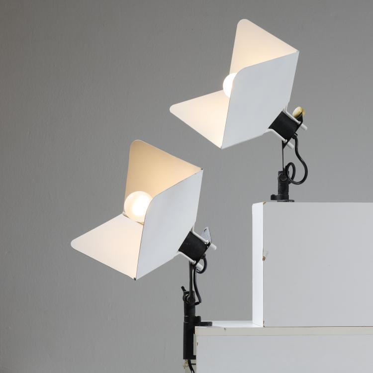 Bild 7 zu Objekt, 'Triedro' clip-on light, 1971, Joe Colombo, Stilnovo, Mailand, 167A 256