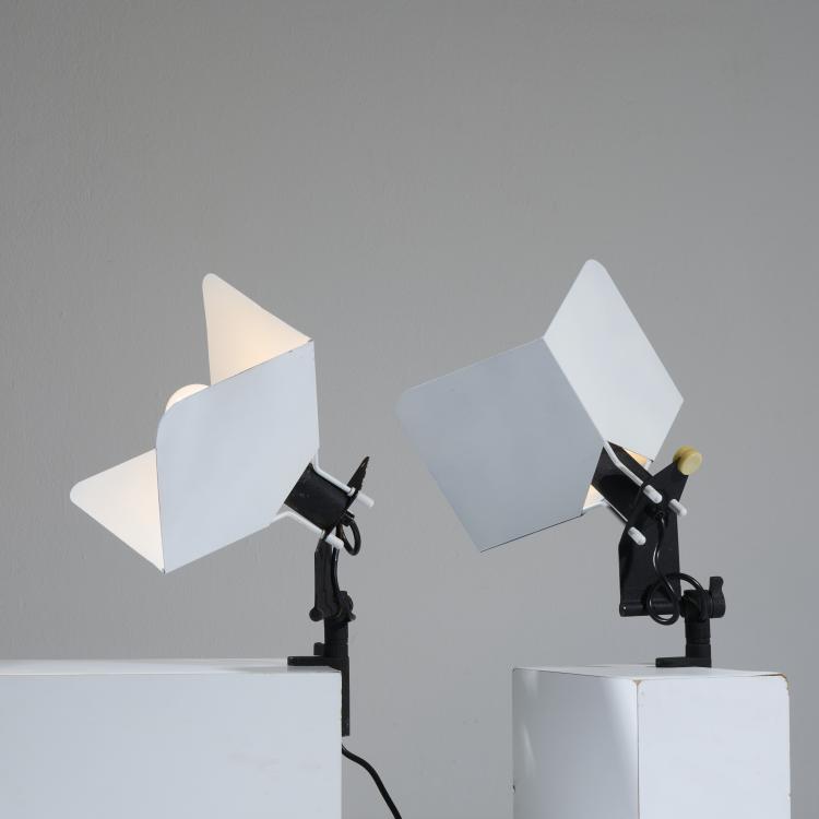 Bild 8 zu Objekt, 'Triedro' clip-on light, 1971, Joe Colombo, Stilnovo, Mailand, 167A 256