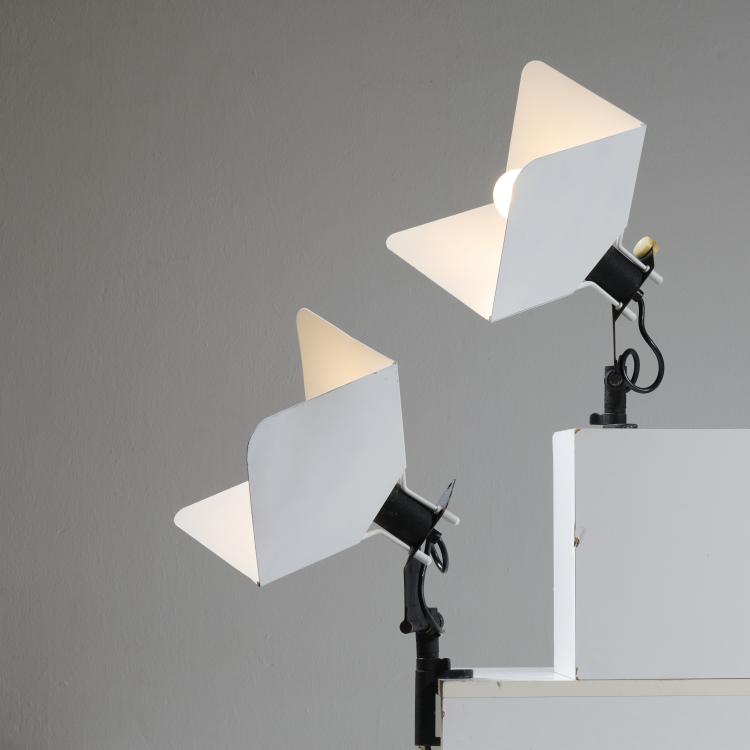 Bild 9 zu Objekt, 'Triedro' clip-on light, 1971, Joe Colombo, Stilnovo, Mailand, 167A 256
