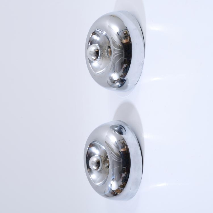 Bild 1 zu Objekt, Two wall lights, 1960s, Italien, 167A 185