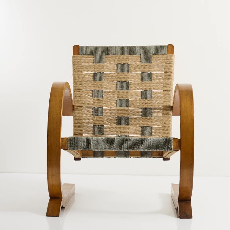 Bild 22 zu Objekt, Zwei Armlehnsessel, zwei Ottomane, 1930er Jahre, Italien, 167A 1